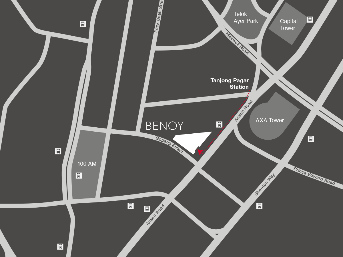 Benoy Map Singapore
