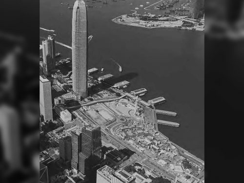 HK Central Harbourfront Site 3 aerial view square