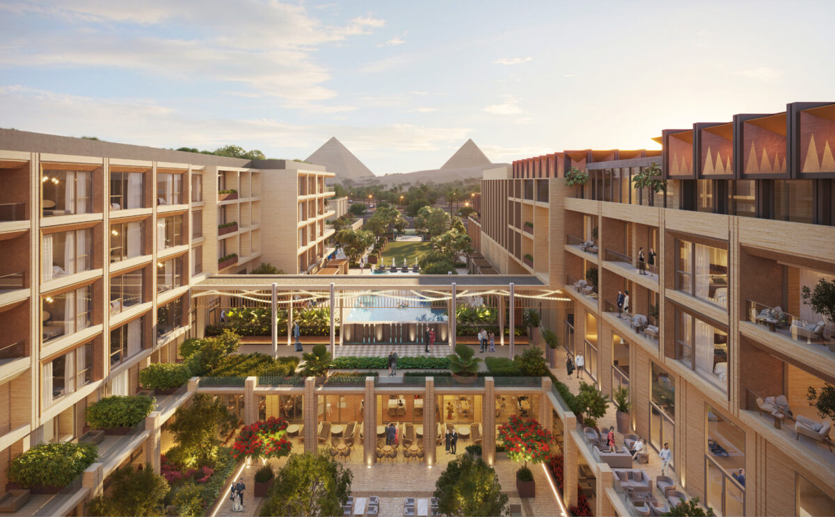 Benoy Architecture Project Sofitel Legend Pyramids Giza Egypt CGI 2