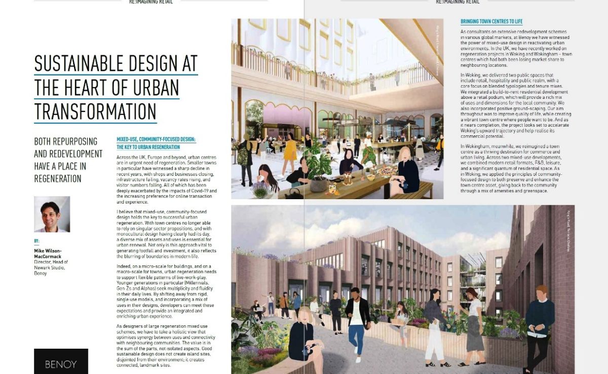 Double page spread image