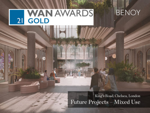 WAN awards win social posts Website Kings Road Gold