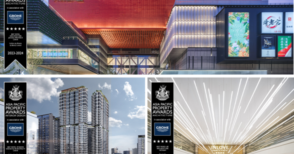 Benoy earns multiple ‘5Star’ recognitions at the Asia Pacific Property