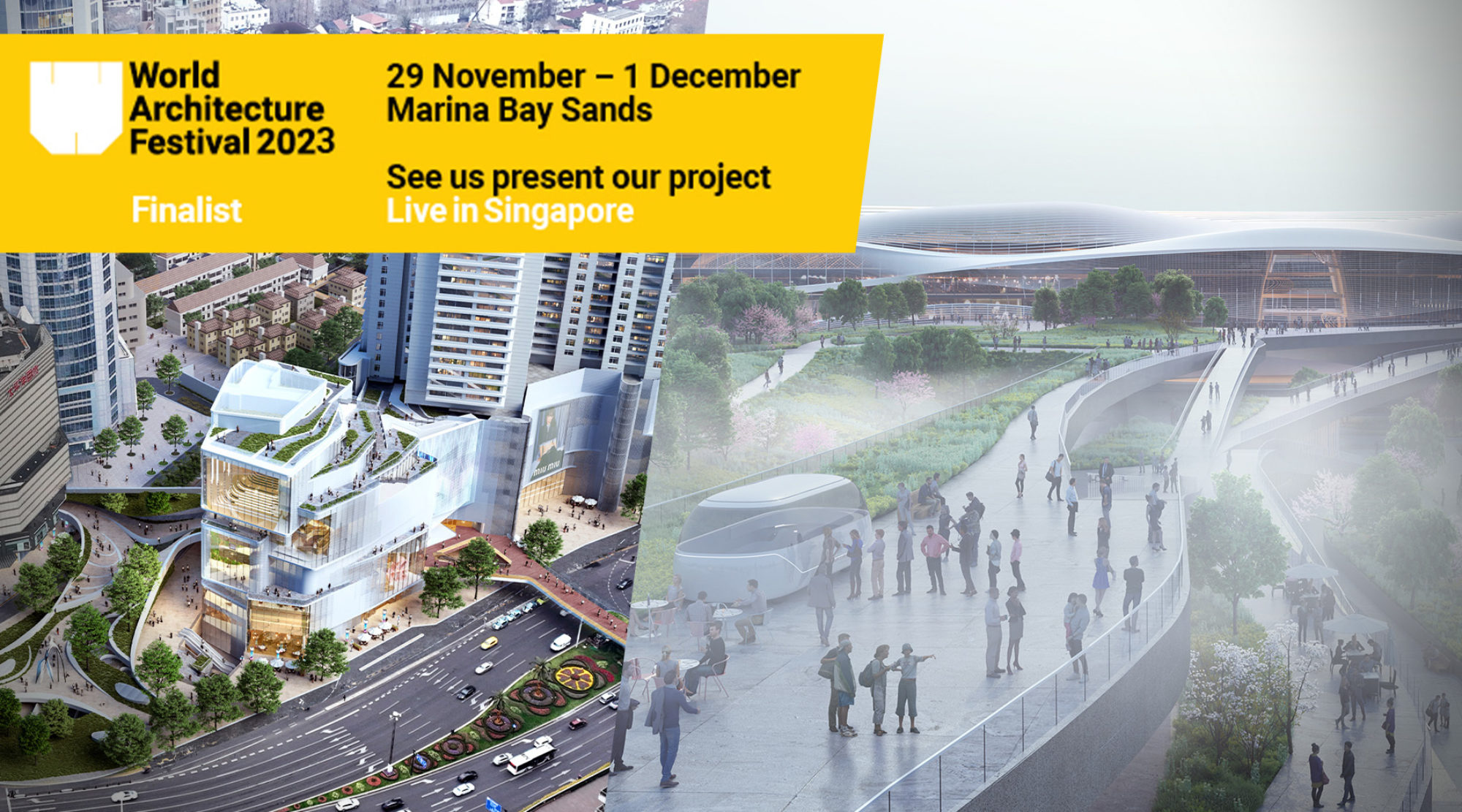Benoy projects shortlisted for World Architecture Festival Awards 2023 News