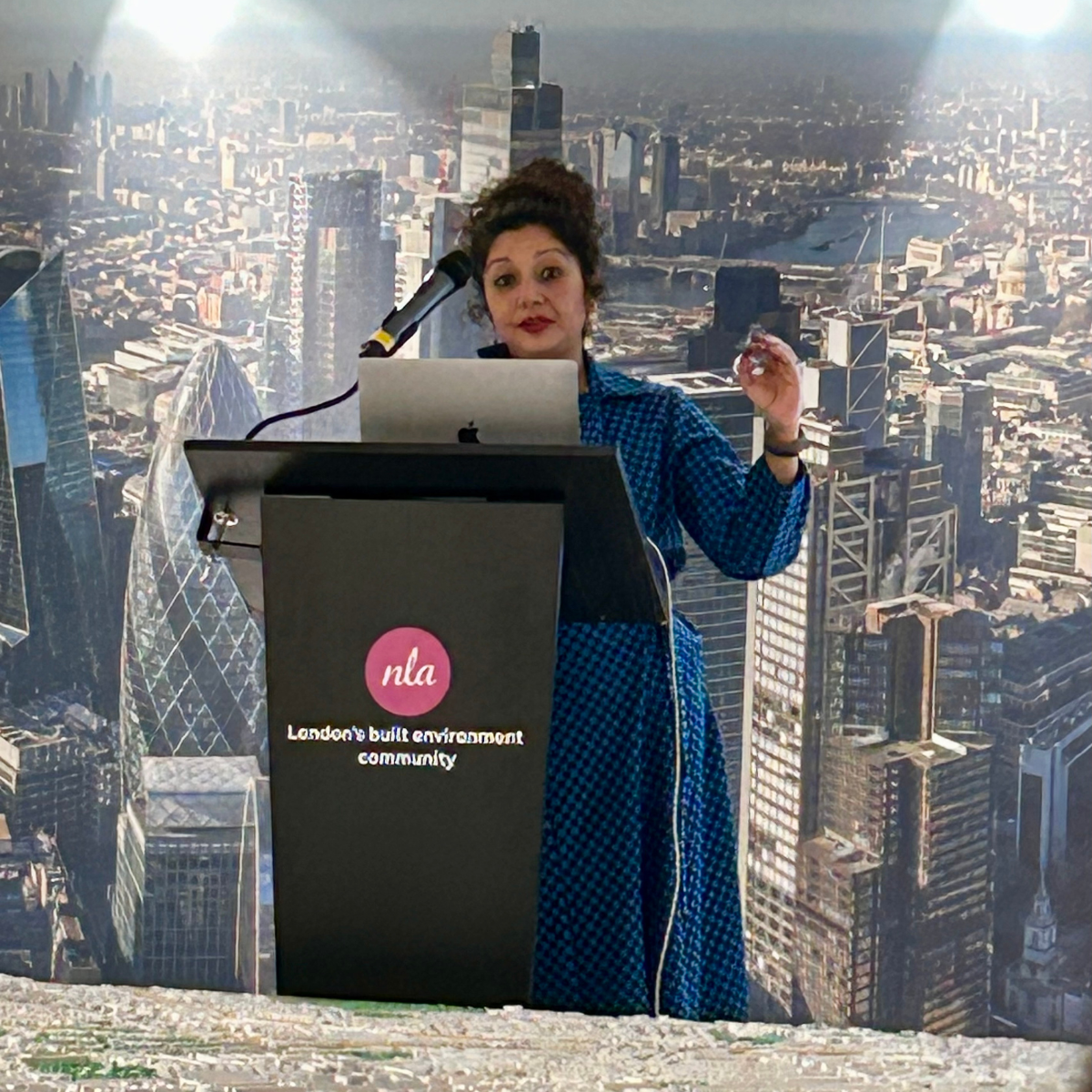 Ruchi Chakravarty Benoy Masterplanning NLA speaking event 1