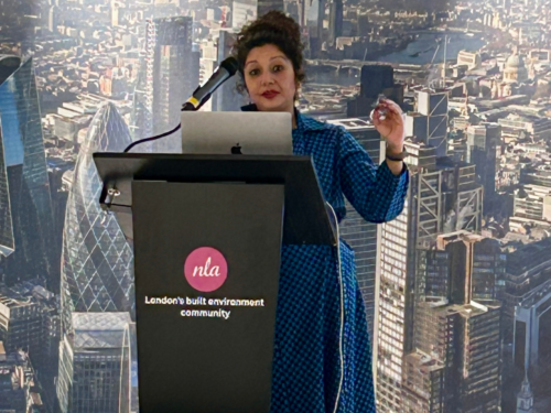 Ruchi Chakravarty Benoy Masterplanning NLA speaking event 1