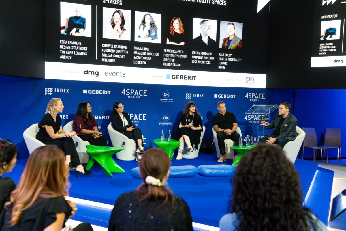 Paul Boldy at INDEX Dubai 2