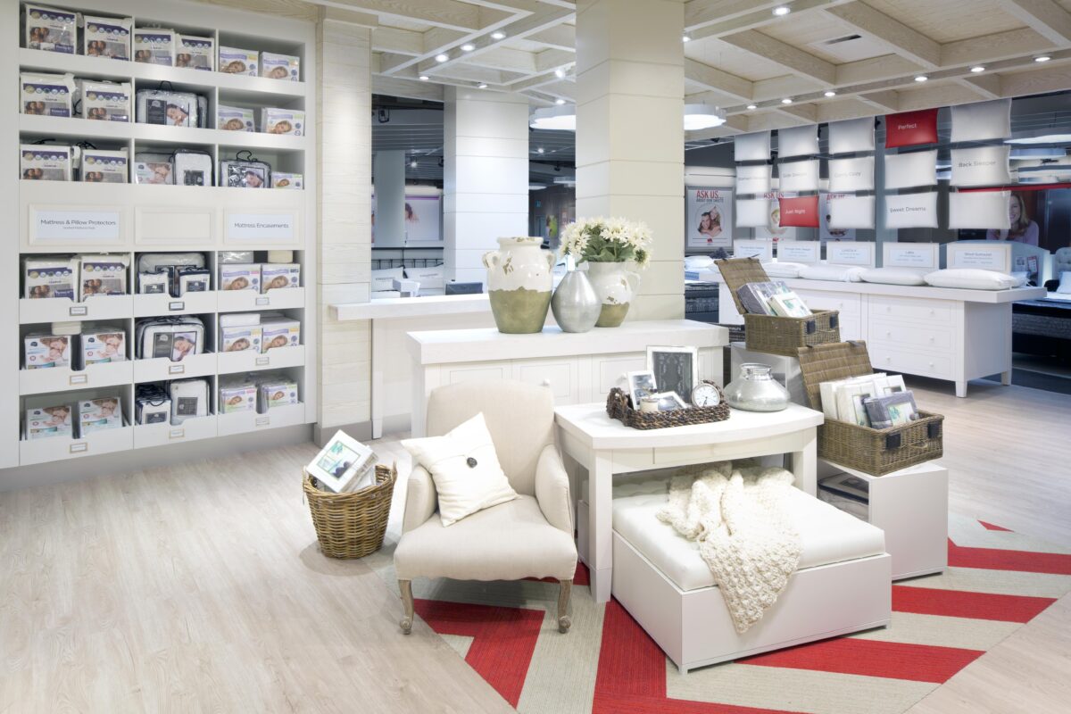 Benoy Interiors Project Sleep Country Silk Snow