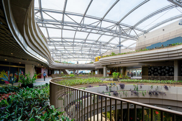 2 Spanning across three interconnected levels WEAVE redefines the destination experience through biophilic architecture PHOTO CREDIT RESORTS WORLD SENTOSA