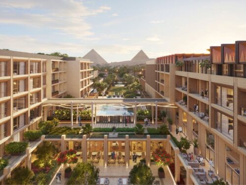 Benoy Architecture Project CGI 2 Central Courtyard 2