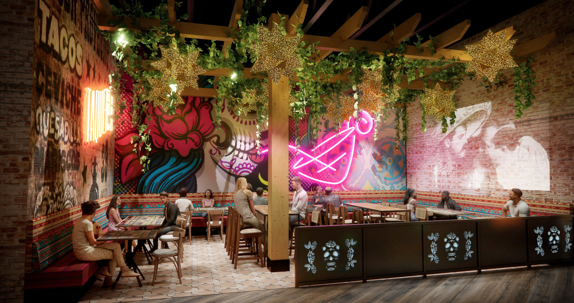 The Taco Shop, West Edmonton Mall Edmonton, Canada Our work Benoy