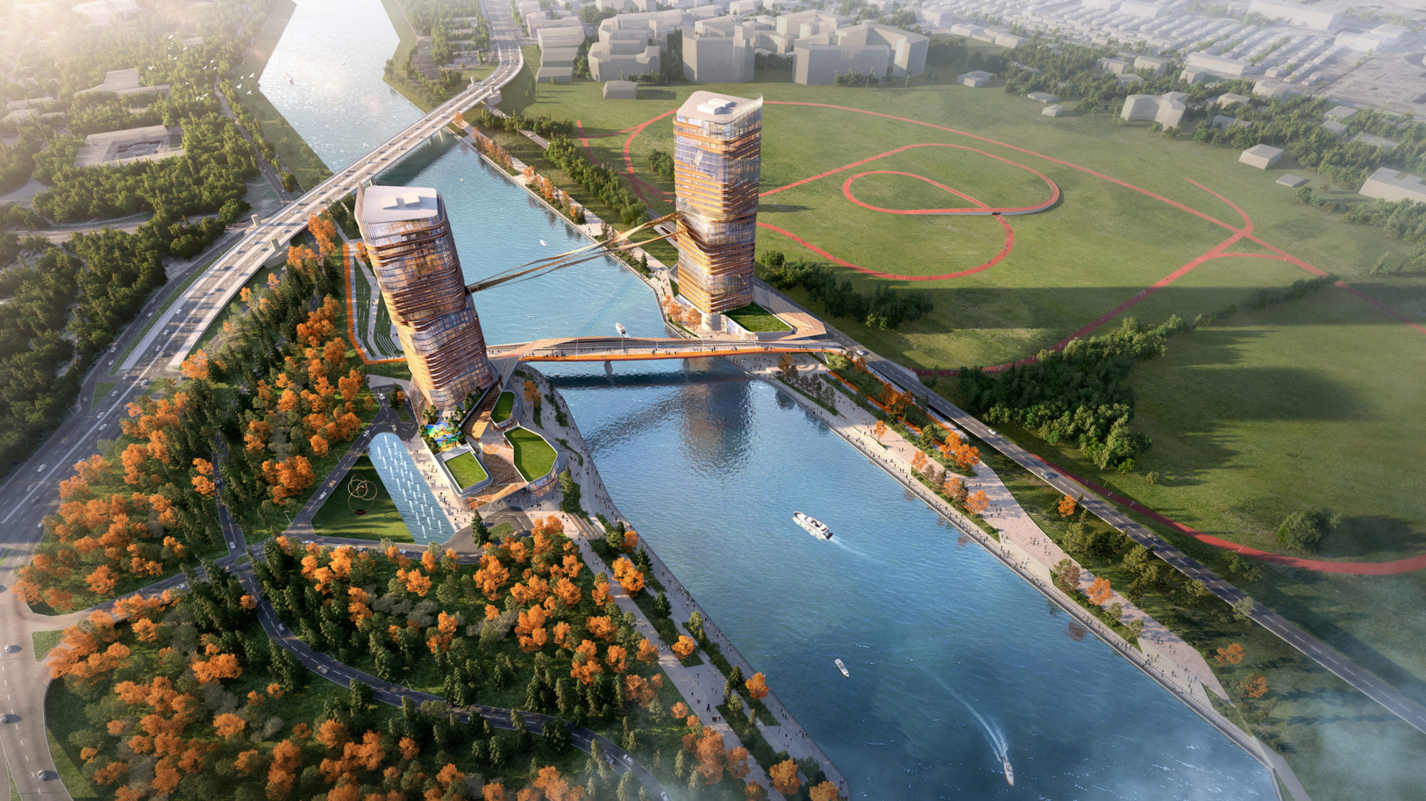 Triathlon Towers, Nur-Sultan, Kazakhstan | Our work | Benoy